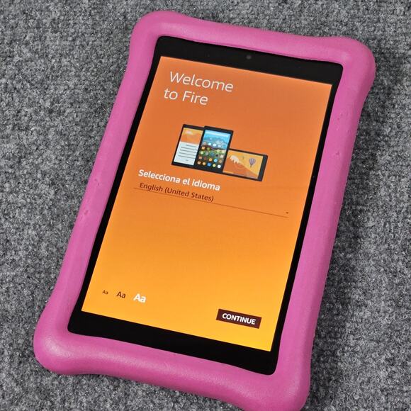 Amazon Kids Tablet 7 inch SX034QT 32GB WiFi Pink Parental Control - Picture 1 of 11